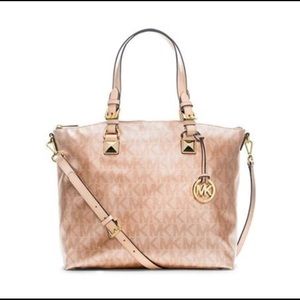 Michael Kors Rose gold satchel